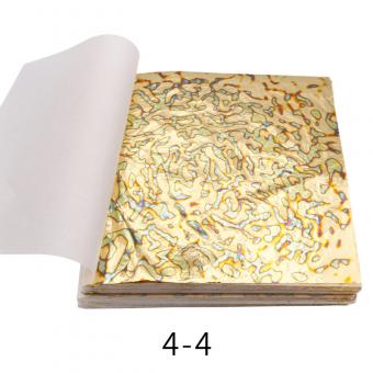 Colorful Variegated Gold Leaf Foil