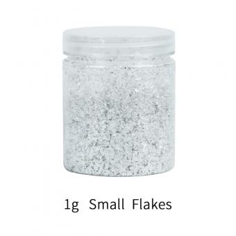 Edible FDA Silver Foil Small Flakes